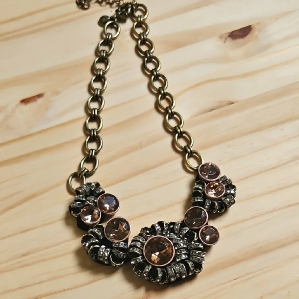 Brulee Necklace, Vtg